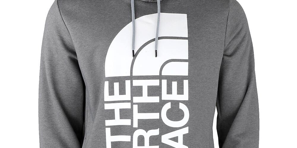 The North Face Moletom com capuz masculino Trivert Logo cinza tamanho XX-G