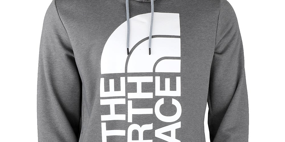 The North Face Moletom com capuz masculino Trivert Logo cinza tamanho XX-G