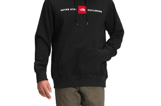 The North Face Moletom com capuz masculino preto tamanho pequeno