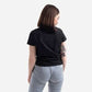 Camiseta feminina The North Face Expedition Graphic manga curta preta tamanho pequeno