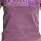 Camiseta gráfica The North Face Recycled Expedition feminina, roxa, tamanho X-Large
