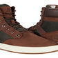 Bota Timberland Davis Square Couro Tecido Masculina Marrom Tamanho 7,5 M