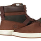 Bota Timberland Davis Square Couro Tecido Masculina Marrom Tamanho 7,5 M