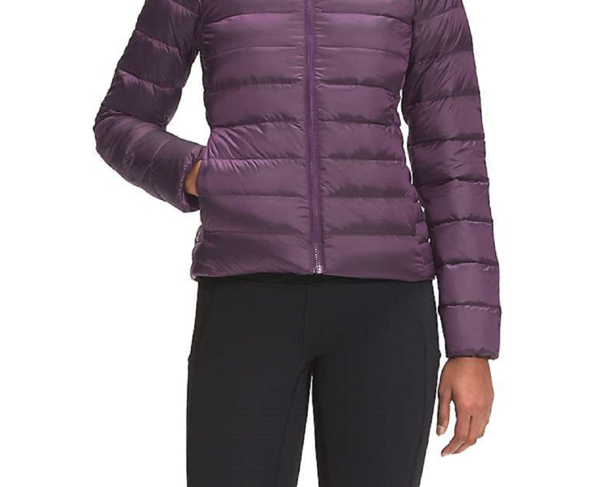 Jaqueta Aconcágua Feminina The North Face Roxa Tamanho Grande