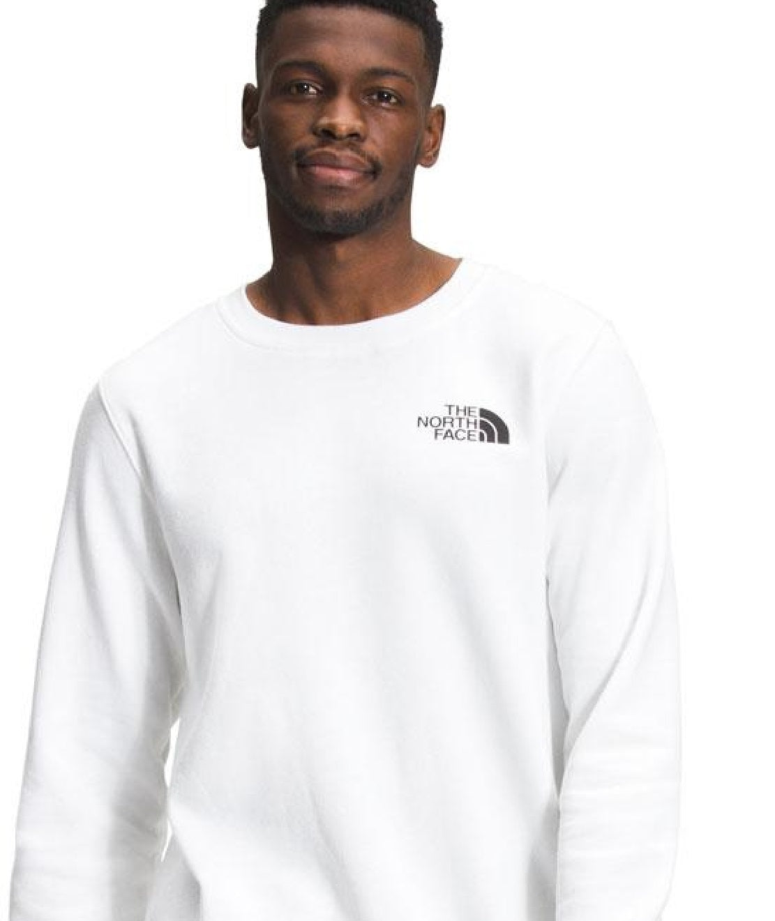 Moletom The North Face Box Nse Crew Masculino Branco Tamanho Grande