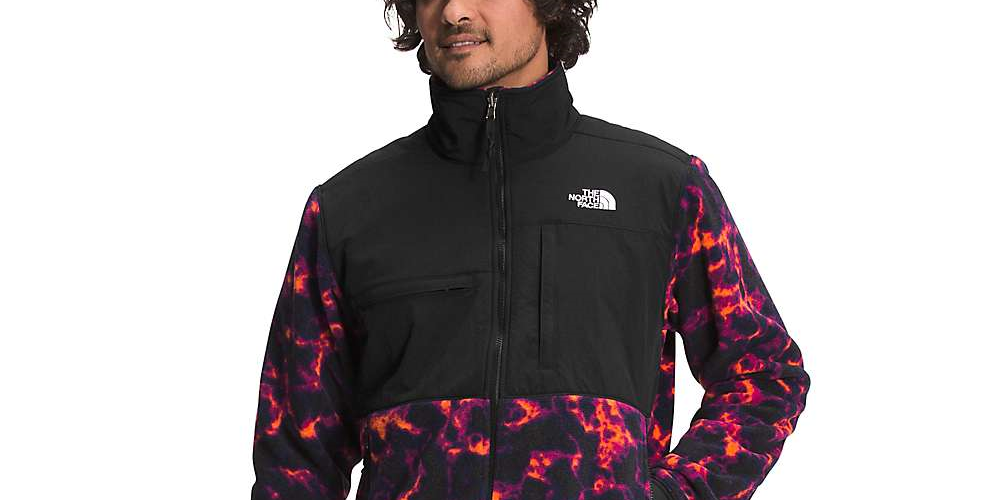 Jaqueta Denali Estampada Masculina The North Face Preta Tamanho P