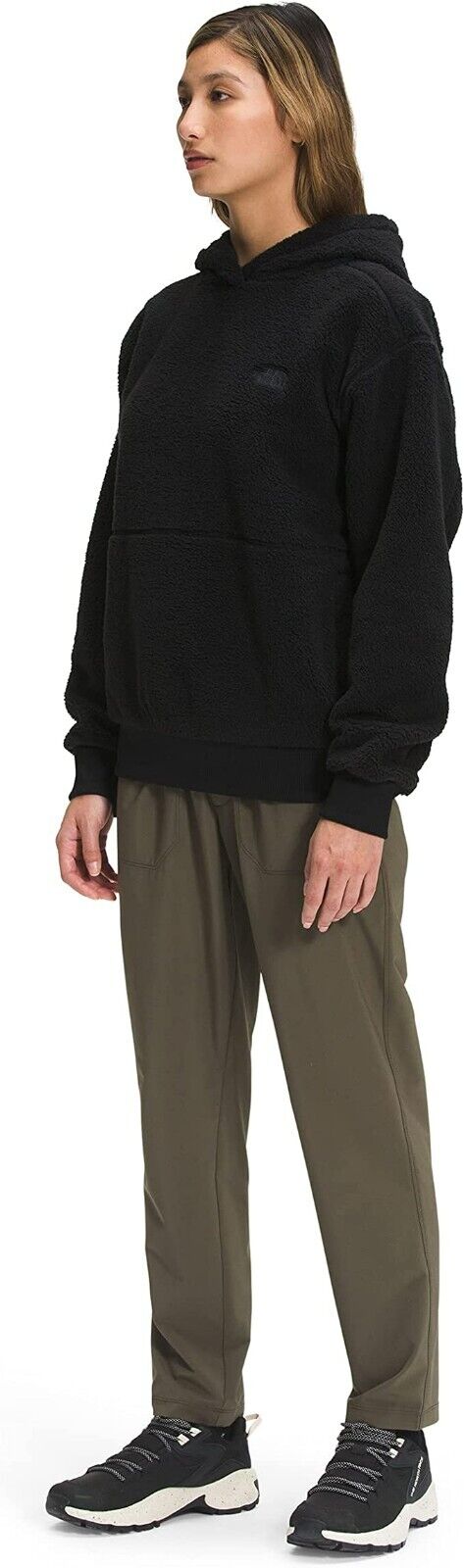 The North Face Dunraven Pullover Hoodie Feminino Preto Tamanho Médio