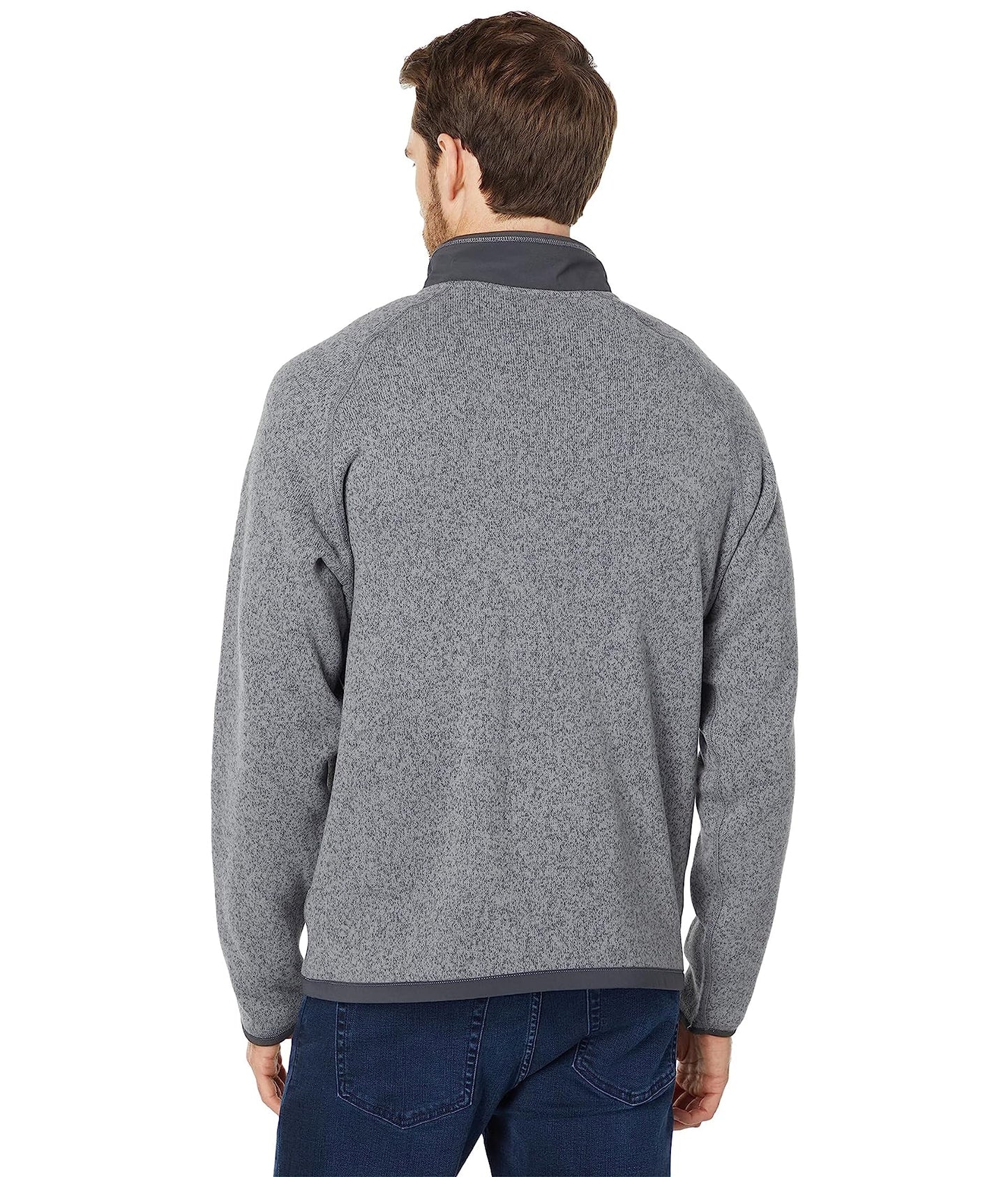 Camisa masculina Gordon Lyons com zíper 1/4 da The North Face, cinza, tamanho médio