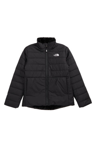 Jaqueta repelente de água North Face Mossbud Swirl para meninas na cor lavanda doce - tamanho infantil