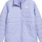 Jaqueta repelente de água North Face Mossbud Swirl para meninas na cor lavanda doce - tamanho infantil