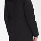 Parka feminina The North Face repelente de água para neve com enchimento 600 Power Down, preta, tamanho médio