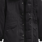 Parka feminina The North Face repelente de água para neve com enchimento 600 Power Down, preta, tamanho médio