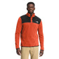 Pulôver masculino The North Face Tka Glacier Snap Neck Laranja Tamanho Grande