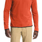 Pulôver masculino The North Face Tka Glacier Snap Neck Laranja Tamanho Grande