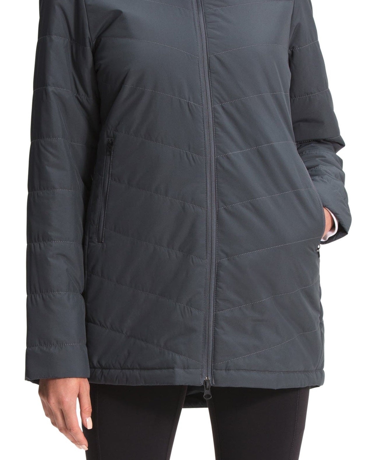 The North Face Moletom com capuz feminino cinza tamanho X-S