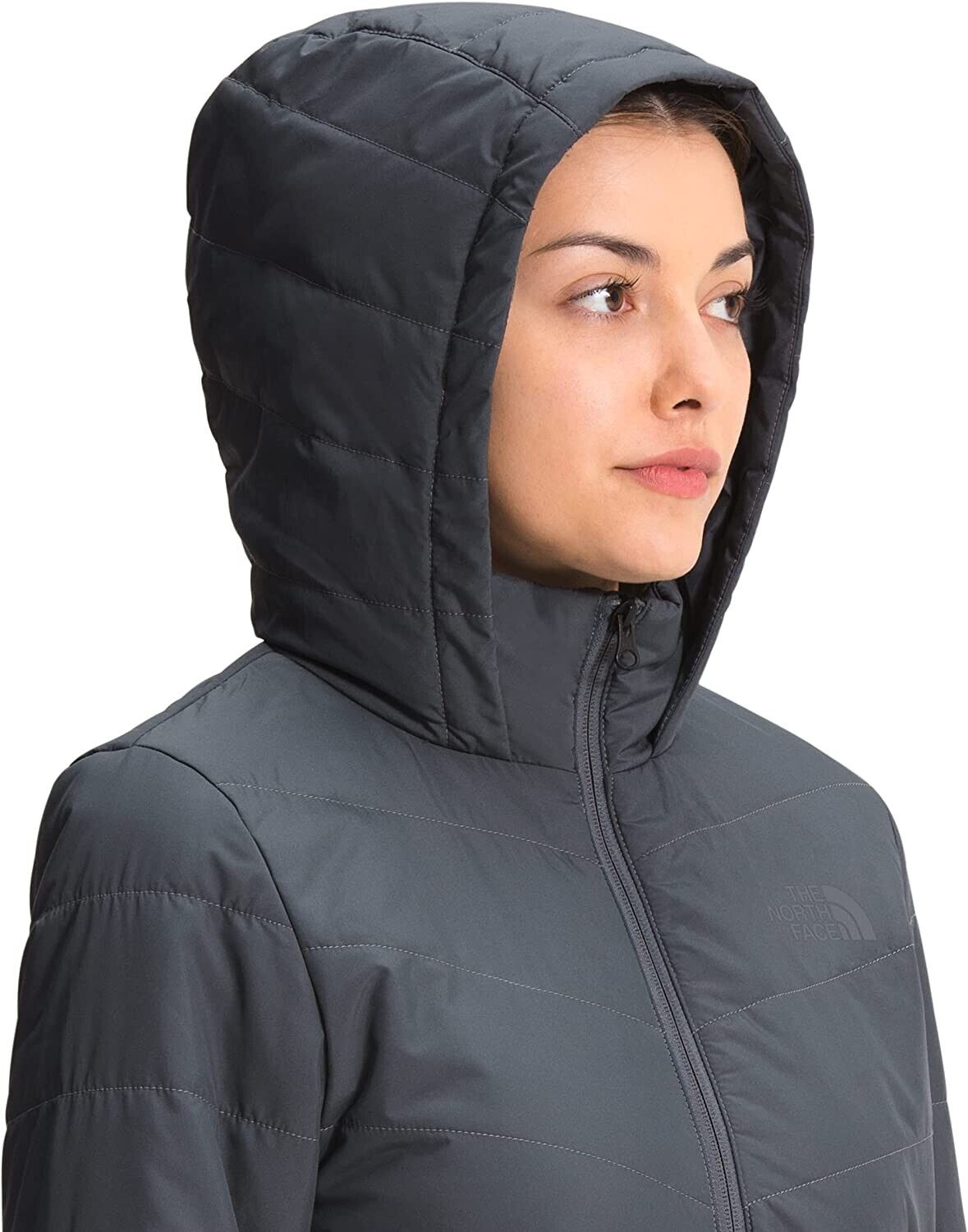 Parka Tamburello Feminina The North Face Cinza Tamanho Médio