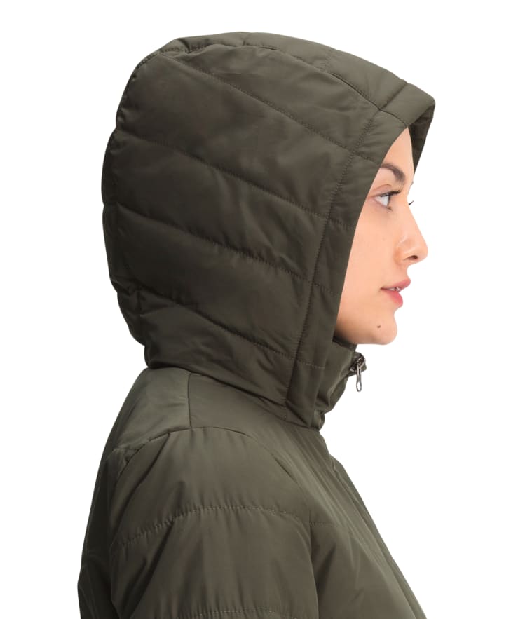 Jaqueta Parka Tamburello Solid Feminina The North Face Verde Tamanho P