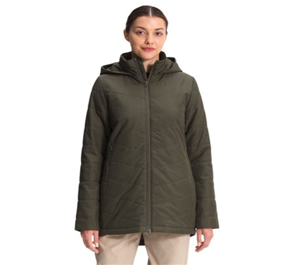 Jaqueta Parka Tamburello Solid Feminina The North Face Verde Tamanho P