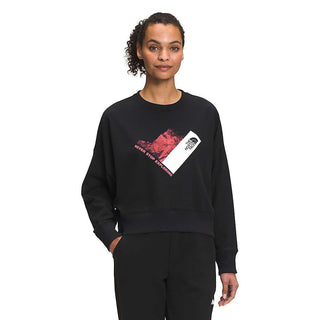 The North Face Recycled Climb Graphic Crew Feminino Preto Tamanho X-Grande