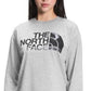 Camiseta gráfica The North Face Recycled Expedition feminina, cinza, tamanho pequeno