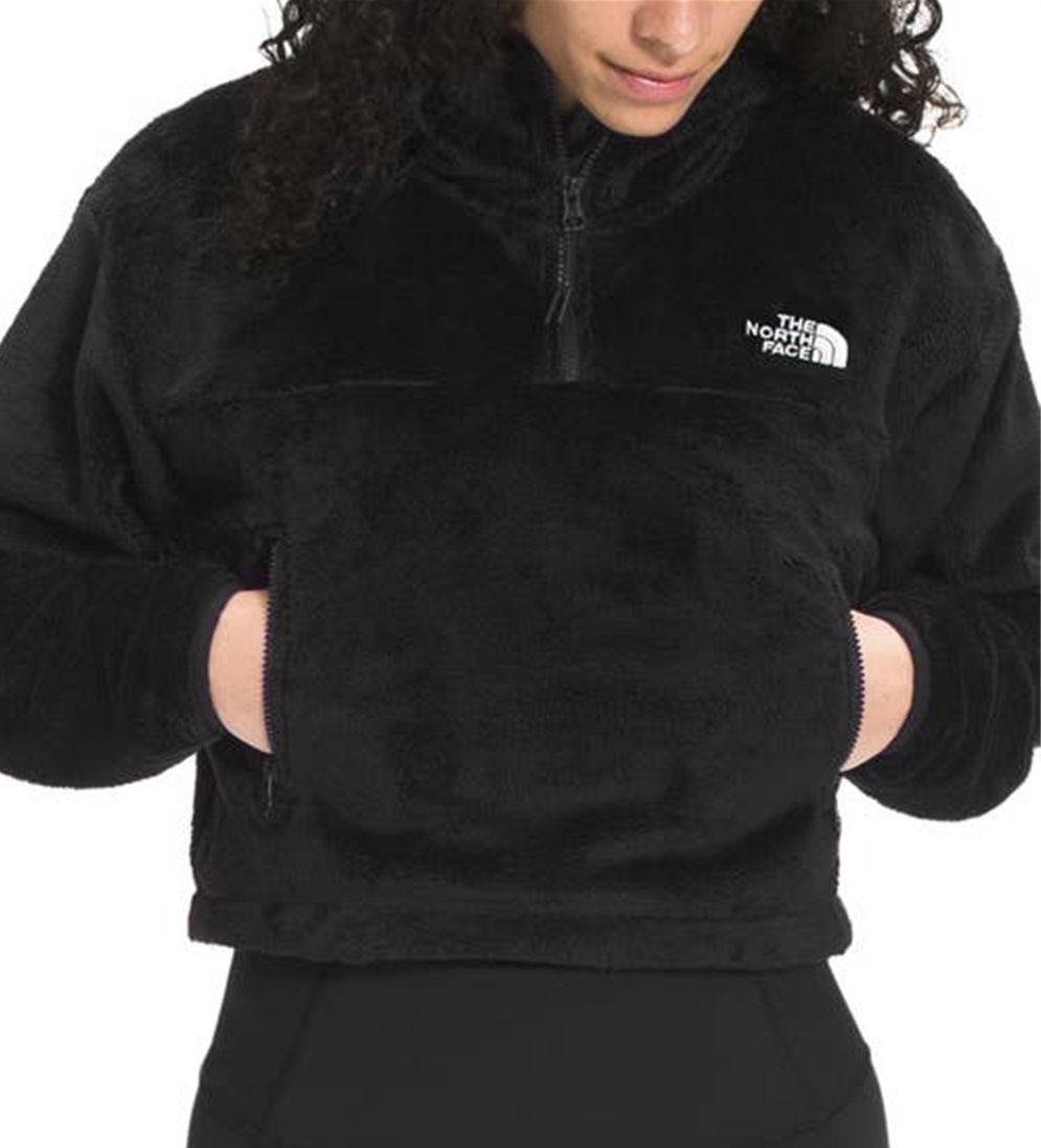 The North Face Osito Zip Fleece Hoodie Feminino Preto Tamanho P