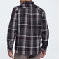 Camisa de flanela Arroyo masculina The North Face, cinza, tamanho médio