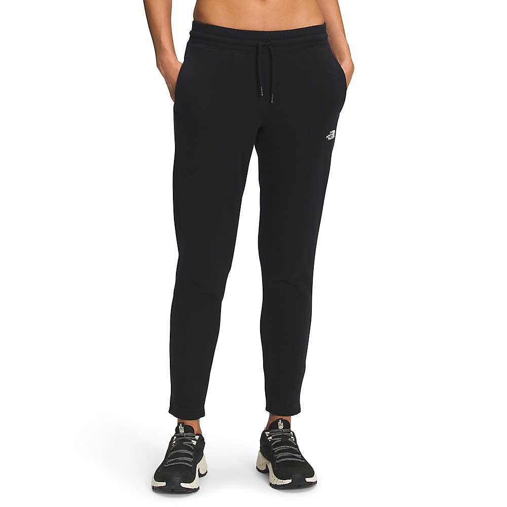 Calça jogger feminina The North Face Half Dome Crop, preta, tamanho P