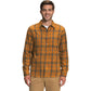 Camisa de flanela masculina Arroyo LW da The North Face, amarela, tamanho médio
