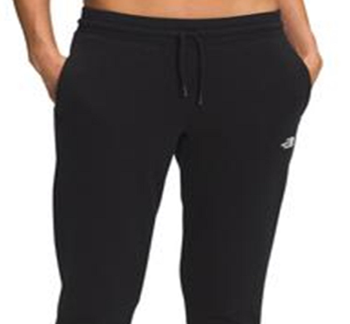 Calça jogger feminina The North Face Half Dome Crop preta tamanho XX-G