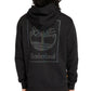 Moletom com capuz Timberland Regular Fit com estampa de logotipo, preto, tamanho grande