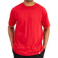 Camiseta Essencial Masculina Russell Athletic Vermelha Tamanho Grande