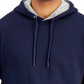 Moletom com capuz Russell Athletic masculino de lã azul marinho tamanho XXL