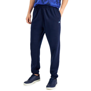 Calça de lã com cordão Russell Athletic masculina, azul, tamanho médio