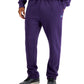 Calça de lã aberta masculina Russell Athletic, roxa, tamanho extragrande