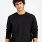 Moletom masculino Russell Athletic Solid Fleece preto tamanho médio