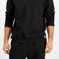 Moletom masculino Russell Athletic Solid Fleece preto tamanho médio