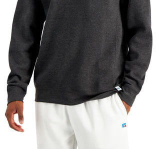 Moletom masculino Russell Athletic Solid Fleece cinza tamanho médio