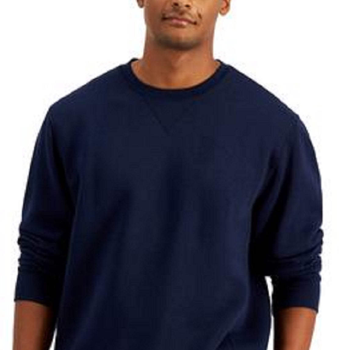 Moletom masculino Russell Athletic Solid Fleece Azul Tamanho Médio