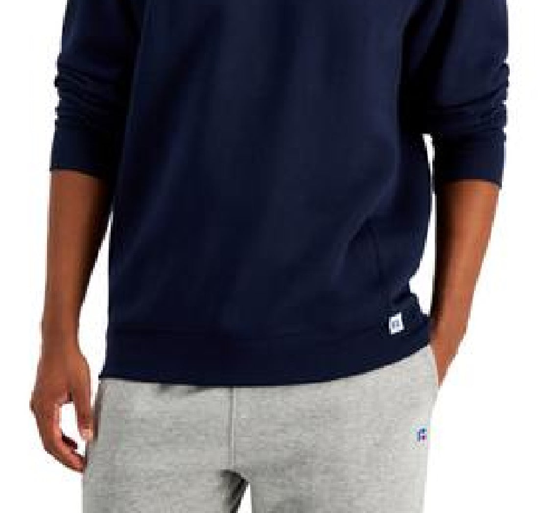 Moletom masculino Russell Athletic Solid Fleece Azul Tamanho X-G