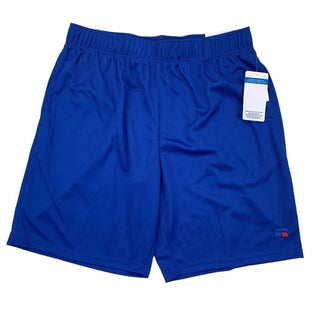 Shorts Russell Athletic Mesh Performance 9 Masculino Azul Tamanho Grande