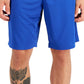 Shorts de corrida masculino Russell Athletic Mesh Performance, azul, tamanho médio