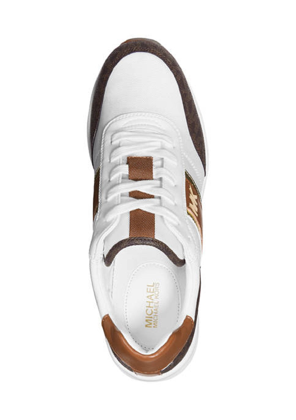 Tênis Michael Kors Mabel Trainer Feminino Marrom Tamanho 7