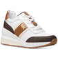 Tênis Michael Kors Mabel Trainer Feminino Marrom Tamanho 7