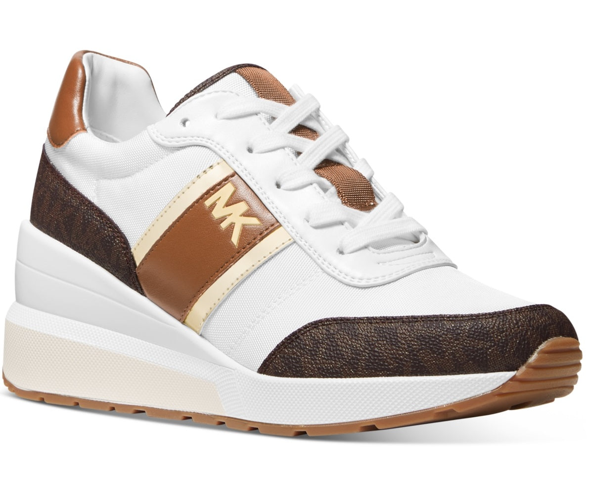 Tênis Michael Kors Mabel Trainer Feminino Marrom Tamanho 10M