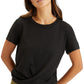 Camiseta Sanctuary Feminina Highstreet Preta Tamanho Médio