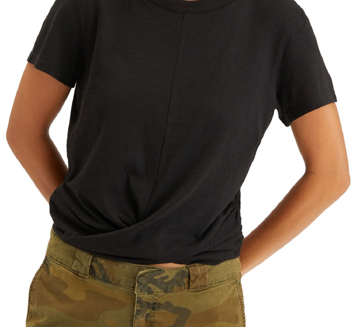 Camiseta Sanctuary Feminina Highstreet Preta Tamanho Médio