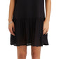 Vestido camiseta Sanctuary Refresh feminino preto tamanho pequeno