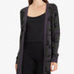 Cardigan camuflado frontal aberto feminino Sanctuary, verde, tamanho médio