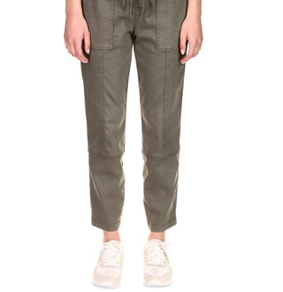 Calça feminina Sanctuary Cross Country Pull On de perna reta, verde, tamanho 33