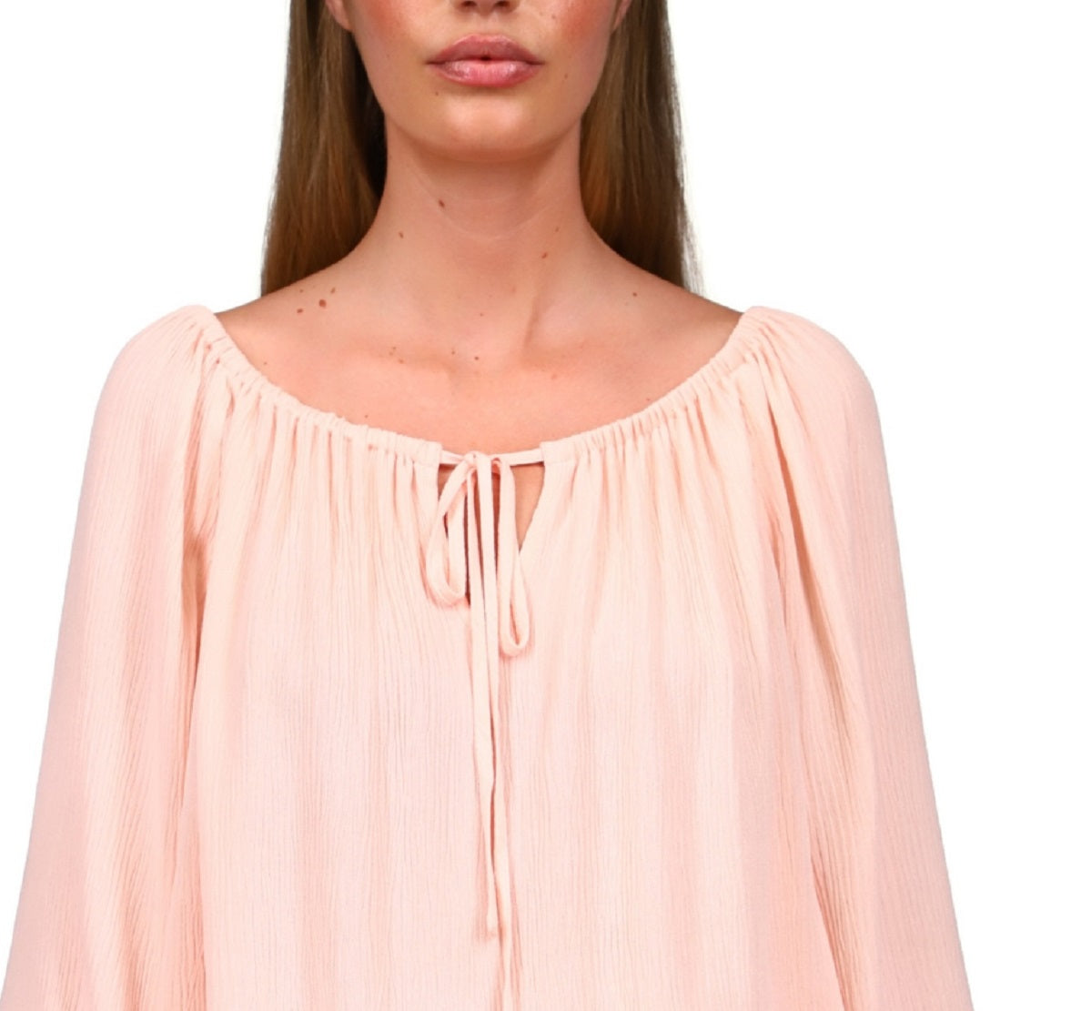 Blusa conversível com decote em V e alças finas Sanctuary feminina, rosa, tamanho X-S